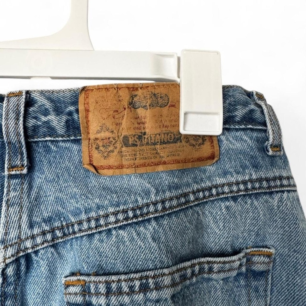 Vintage Gitano High Rise Mom Jeans - Blue Wash - 100% Cotton - Size 12 - Picture 7 of 8